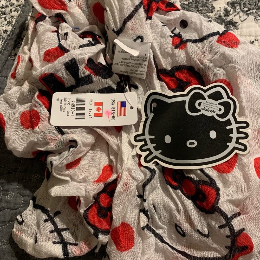 SOLD Hello Kitty Scarf OS